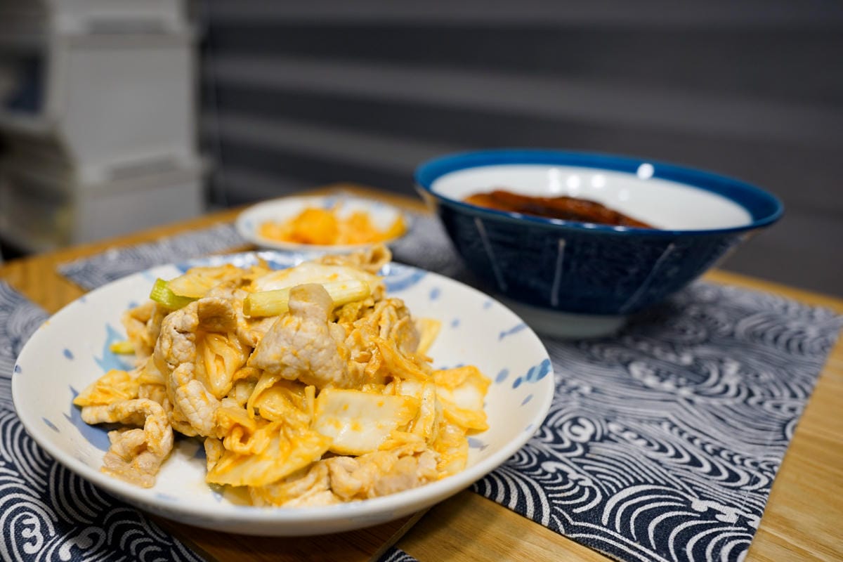 料理|名菜屋黃金水果泡菜 防疫泡菜料理推薦!蘋果泡菜炒豬肉、泡菜火鍋、鰻魚飯配柚香大根超美味~ - 第12張圖 料理|名菜屋黃金水果泡菜 防疫泡菜料理推薦!蘋果泡菜炒豬肉、泡菜火鍋、鰻魚飯配柚香大根超美味~