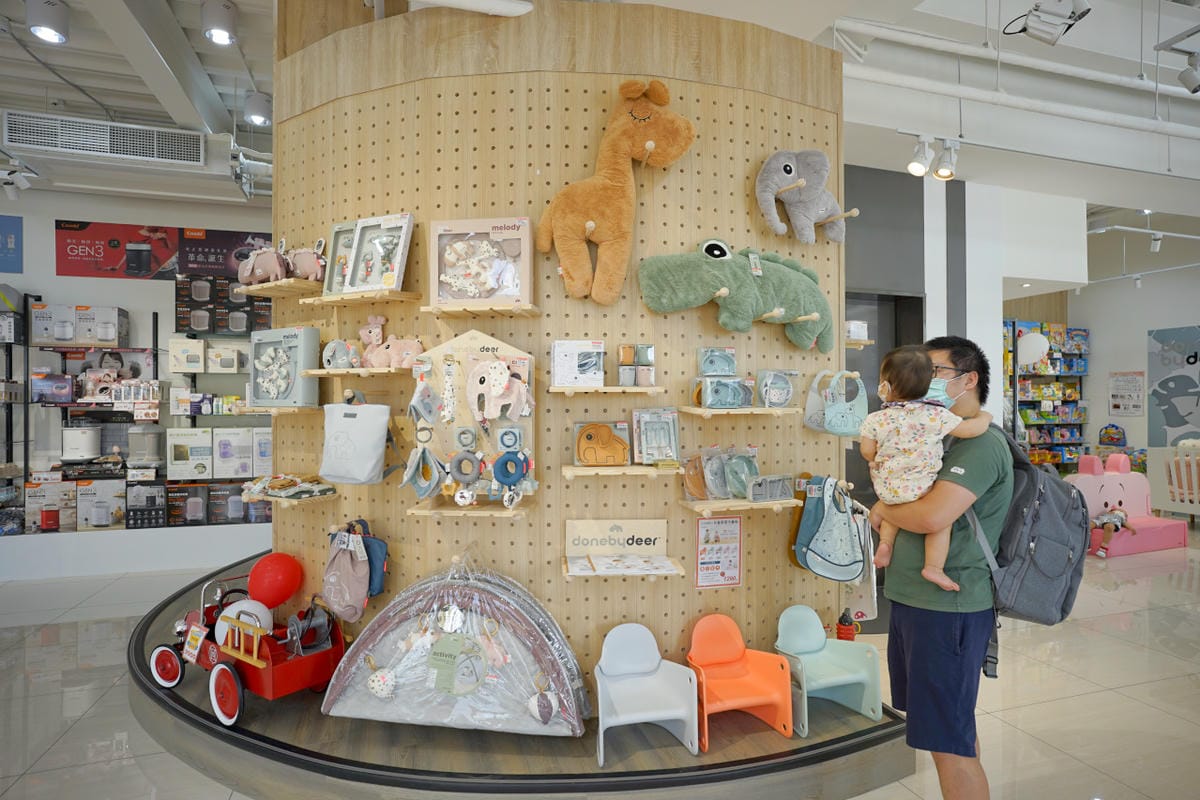 育兒分享｜桃園婦嬰用品店推薦！安琪兒婦嬰百貨(桃園旗艦店) STOKKE、Done by Deer、Nomi丹麥品牌齊全