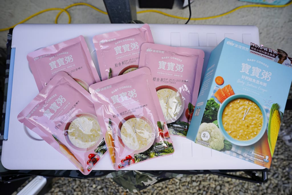 育兒分享|帶寶寶露營趣,副食品就交給波堤寶寶 Poty Baby 添加滴雞精的常溫寶寶粥,外出攜帶超方便! - 第4張圖 育兒分享|帶寶寶露營趣,副食品就交給波堤寶寶 Poty Baby 添加滴雞精的常溫寶寶粥,外出攜帶超方便!