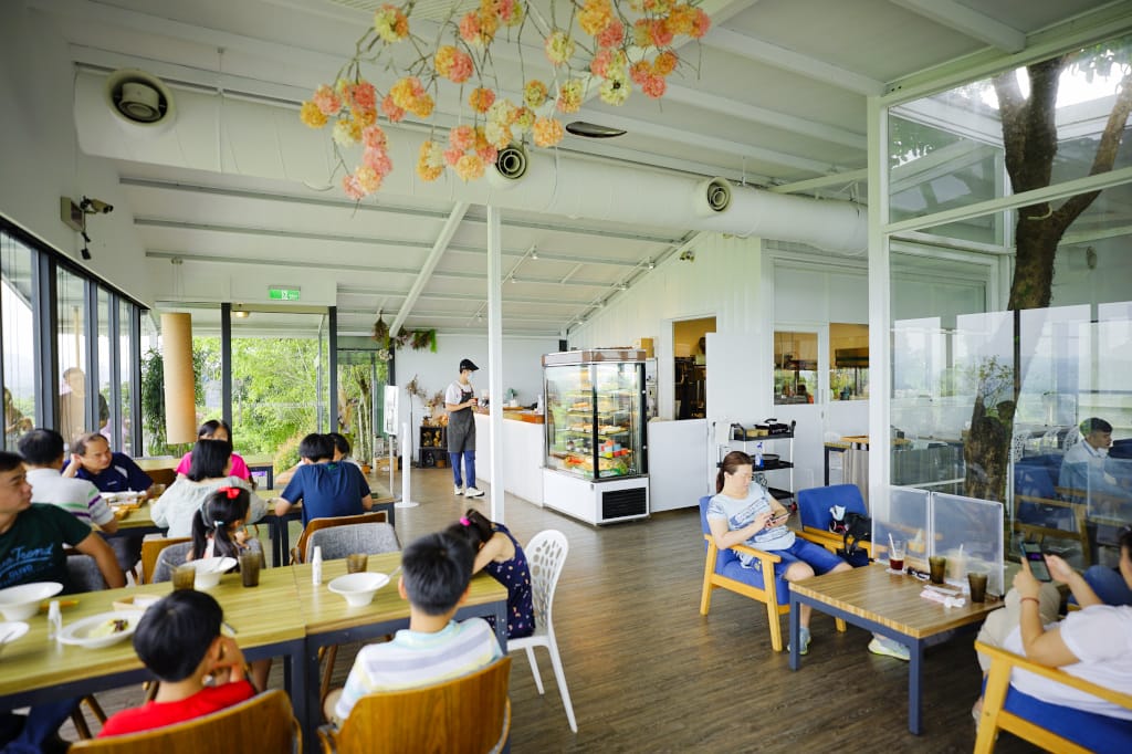 食記｜台南玉井 魔法森林景觀咖啡小餐館 森林環繞、玻璃天空步道 台南景觀餐廳推薦！