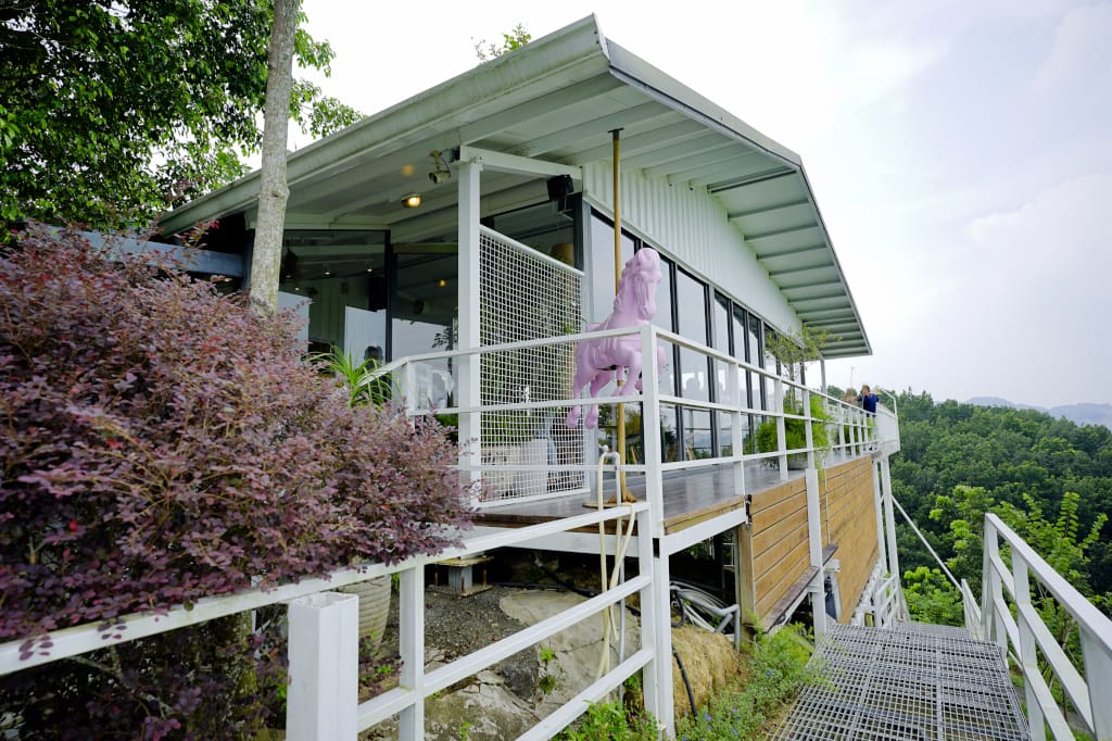 食記｜台南玉井 魔法森林景觀咖啡小餐館 森林環繞、玻璃天空步道 台南景觀餐廳推薦！