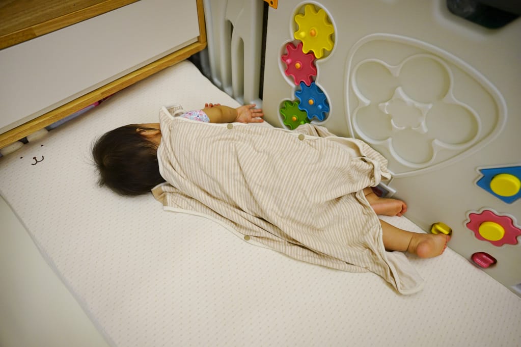 育兒分享｜cani有機棉幼兒防踢被 可愛小熊清薄款，一年四季都適用！寶寶最愛的防踢被推薦～