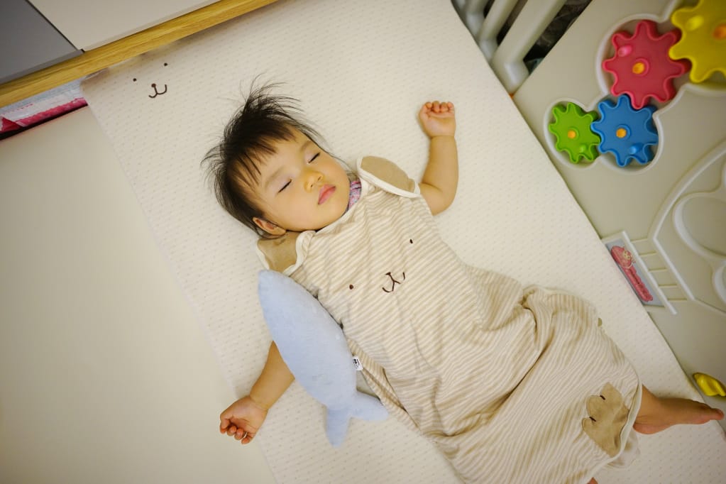 育兒分享｜cani有機棉幼兒防踢被 可愛小熊清薄款，一年四季都適用！寶寶最愛的防踢被推薦～