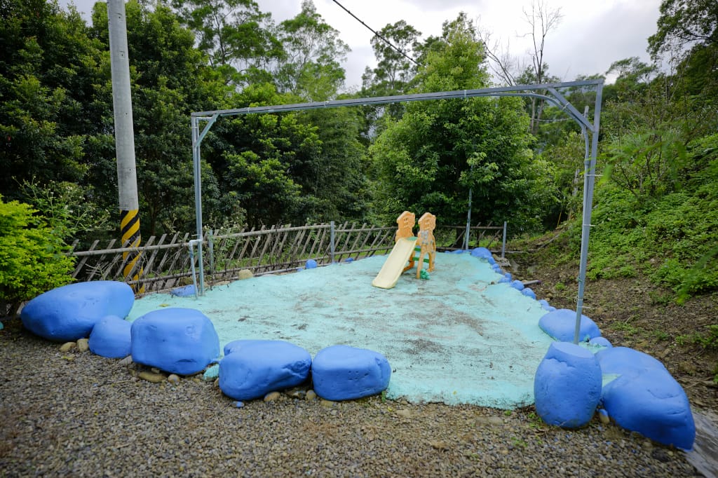 露營｜新竹尖石 迦得營地 超大雨棚營位推薦！親子露營戲水池、沙坑 包區雨棚獨立衛浴