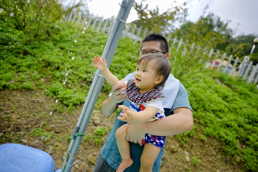 露營｜新竹尖石 迦得營地 超大雨棚營位推薦！親子露營戲水池、沙坑 包區雨棚獨立衛浴