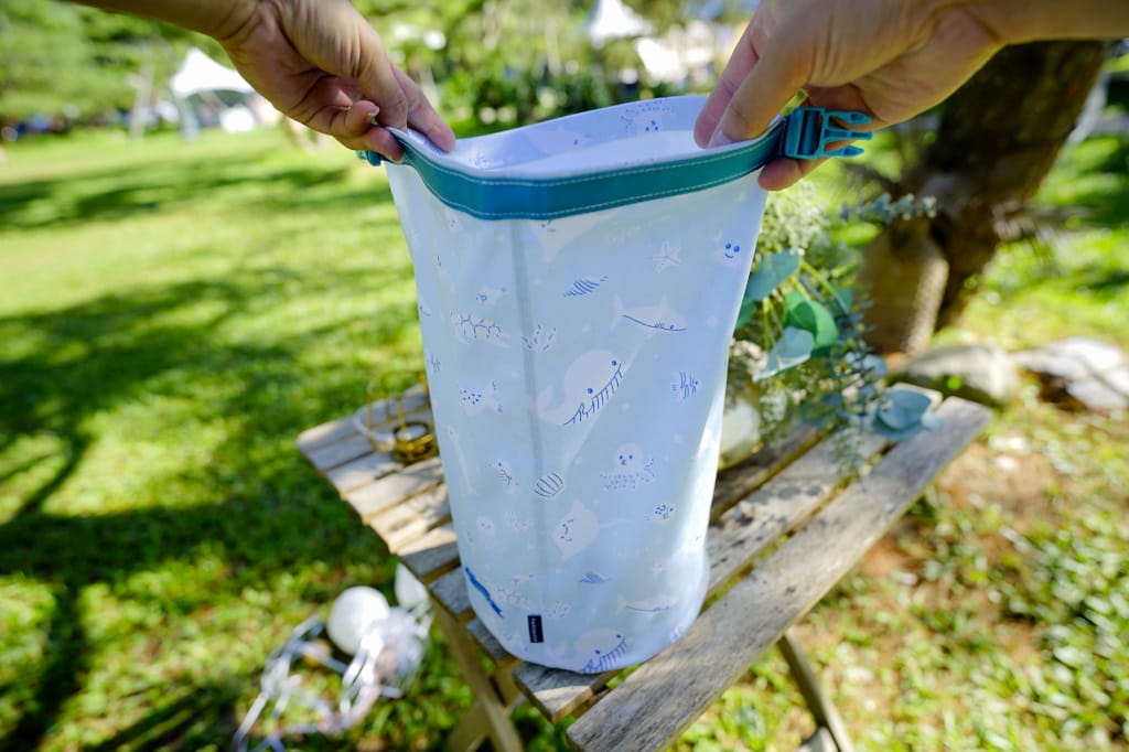 育兒分享｜Oui Bébé Bon 唯寶貝親子嚴選 Oui 空氣防水袋 環保輕量 寶寶餐袋、游泳袋多用途推薦！
