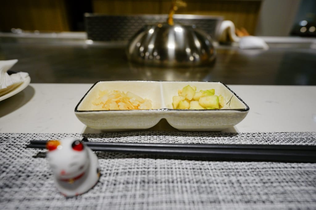 新北食記｜肉多多火鍋新品牌 明水然・樂(林口昕境店) 林口日式鐵板燒 日本A5和牛、龍蝦三吃 無菜單料理推薦！昕境廣場餐廳新開幕~ - 奇奇一起玩樂趣