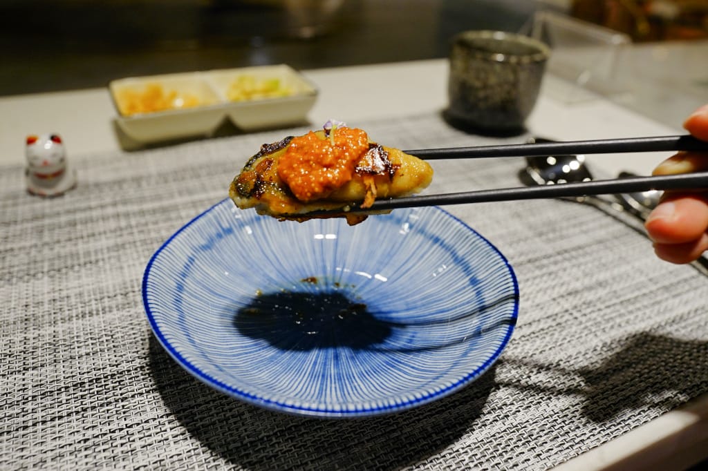 新北食記｜肉多多火鍋新品牌 明水然・樂(林口昕境店) 林口日式鐵板燒 日本A5和牛、龍蝦三吃 無菜單料理推薦！昕境廣場餐廳新開幕~ - 奇奇一起玩樂趣