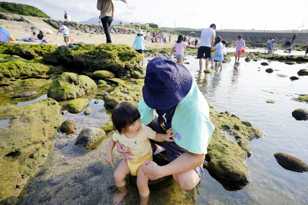 親子育兒｜Umade萬用快乾巾(海洋生物系列) 夏日海邊玩水必備毛巾! 旅行、露營隨身浴巾推薦~