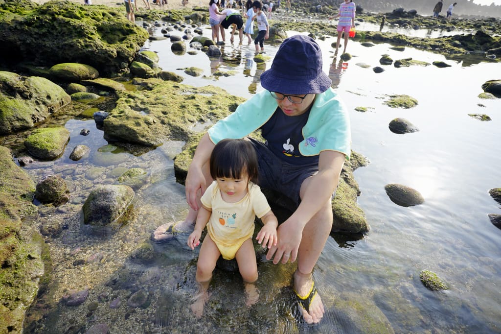 親子育兒｜Umade萬用快乾巾(海洋生物系列) 夏日海邊玩水必備毛巾! 旅行、露營隨身浴巾推薦~