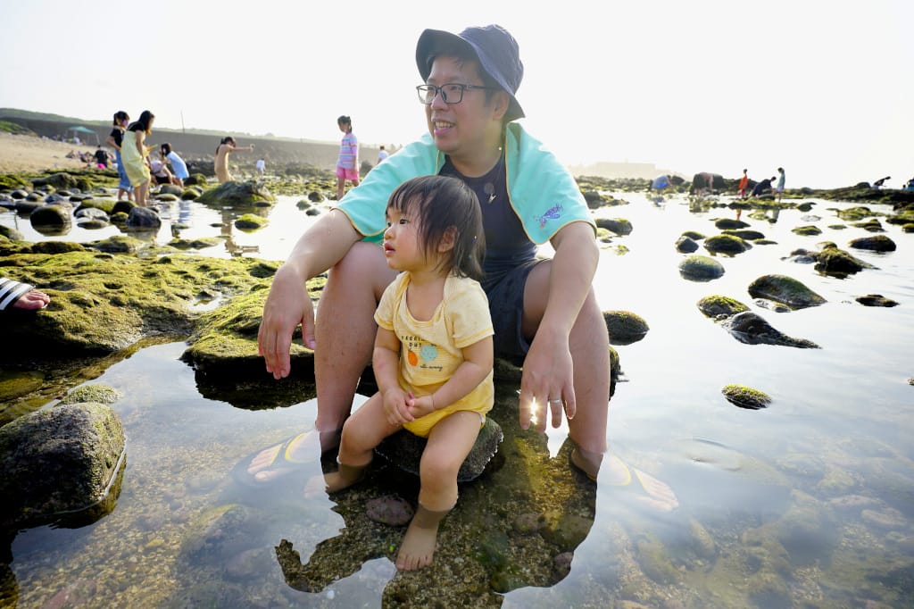 親子育兒｜Umade萬用快乾巾(海洋生物系列) 夏日海邊玩水必備毛巾! 旅行、露營隨身浴巾推薦~