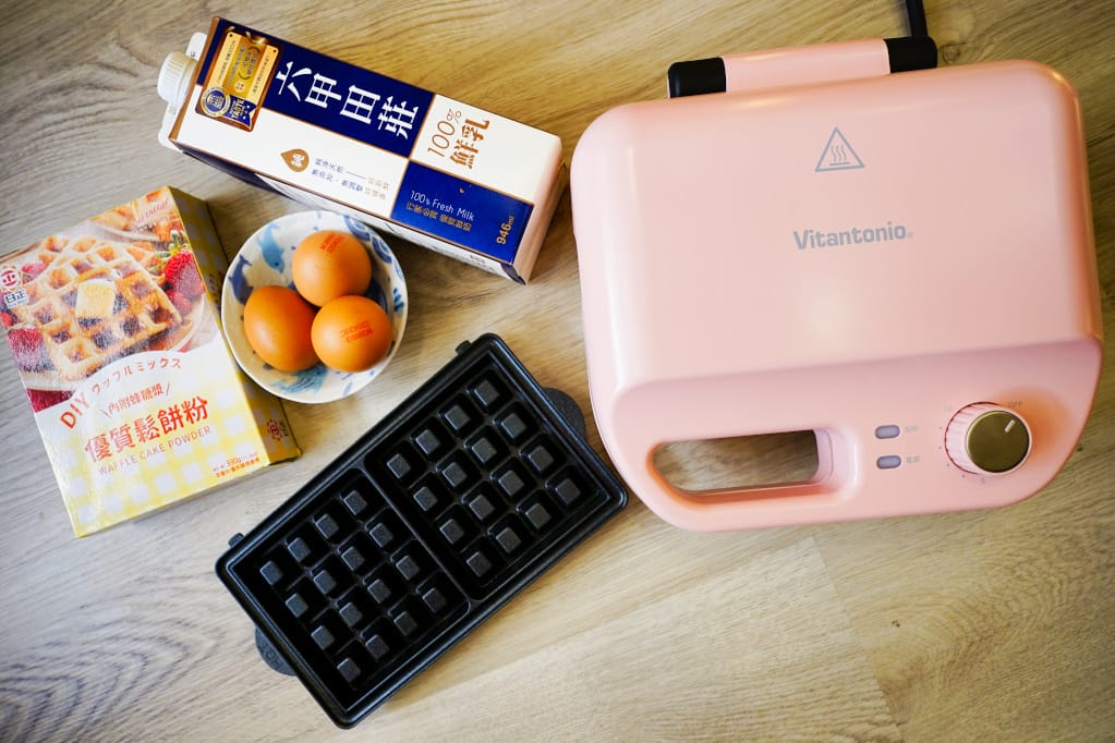 生活家電｜Vitantonio親子甜點派對(全聯點數換購) Vitantonio多功能計時鬆餅機 在家也能輕鬆享受美味鬆餅下午茶！