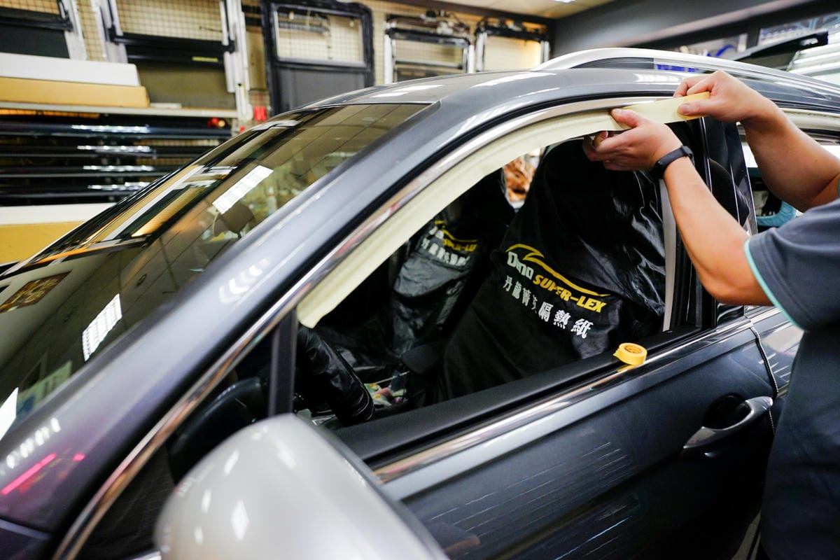 汽車隔熱紙｜新北汽車隔熱紙推薦！福斯Tiguan隔熱紙舊換新推薦！中和奕盛汽車隔熱紙－Deno丹龍菁英GH系列隔熱紙