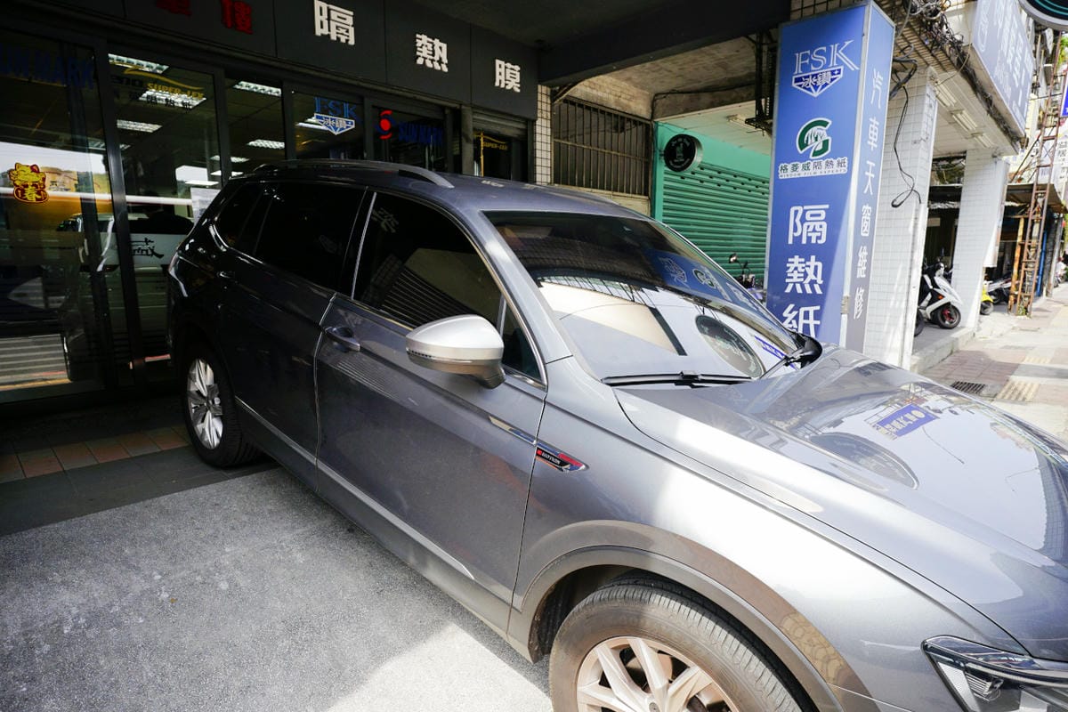 汽車隔熱紙｜新北汽車隔熱紙推薦！福斯Tiguan隔熱紙舊換新推薦！中和奕盛汽車隔熱紙－Deno丹龍菁英GH系列隔熱紙