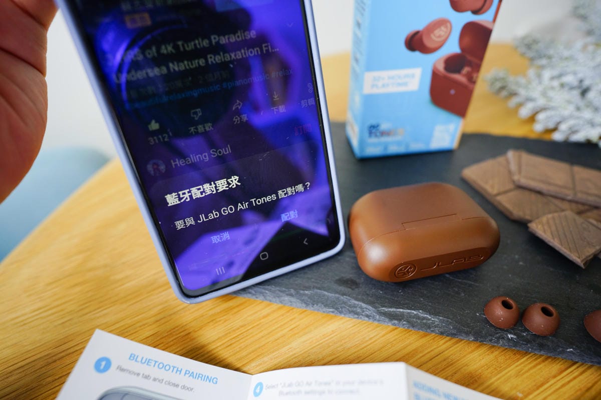 3C周邊開箱｜JLab Go Air TONES 真無線藍牙耳機 8小時長效續航力藍牙耳機推薦！