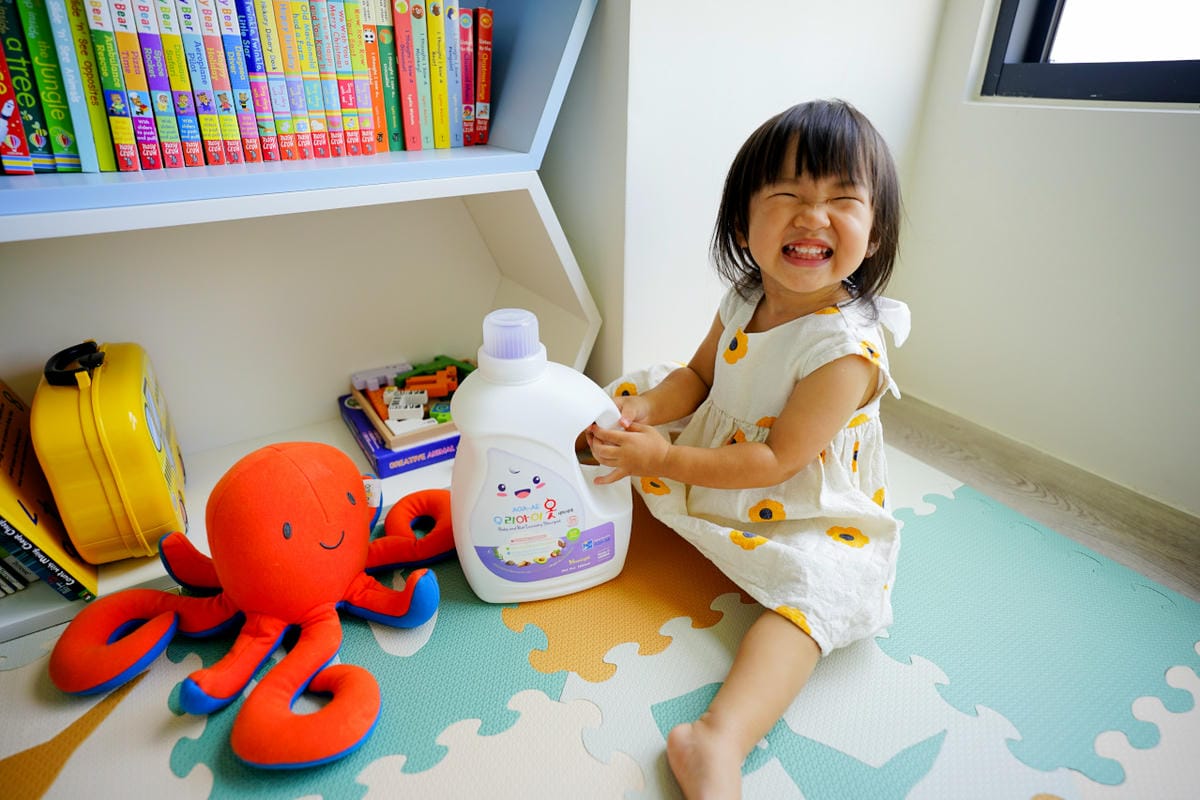 親子育兒｜寶寶用純水濕紙巾推薦！超厚超好用~ 安琪兒婦嬰百貨商品-韓國AGA 純白厚濕巾、天然抗菌洗衣精