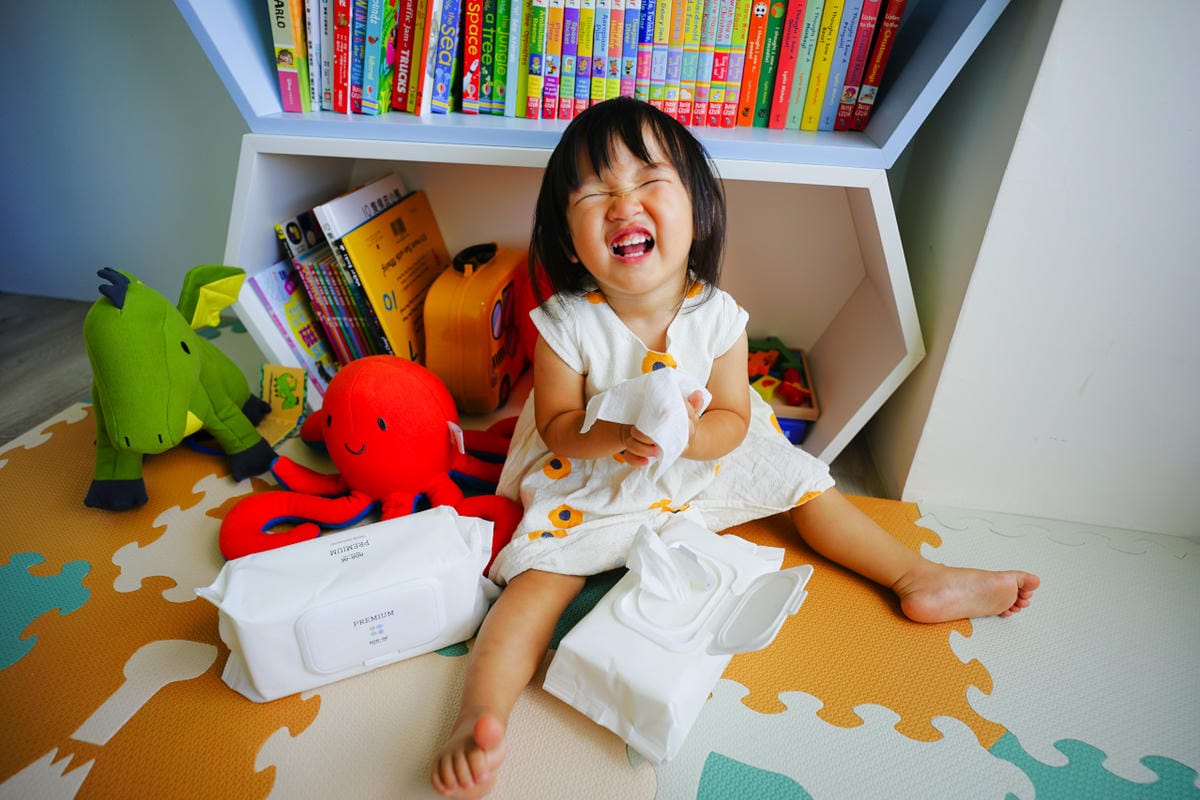 親子育兒｜寶寶用純水濕紙巾推薦！超厚超好用~ 安琪兒婦嬰百貨商品-韓國AGA 純白厚濕巾、天然抗菌洗衣精