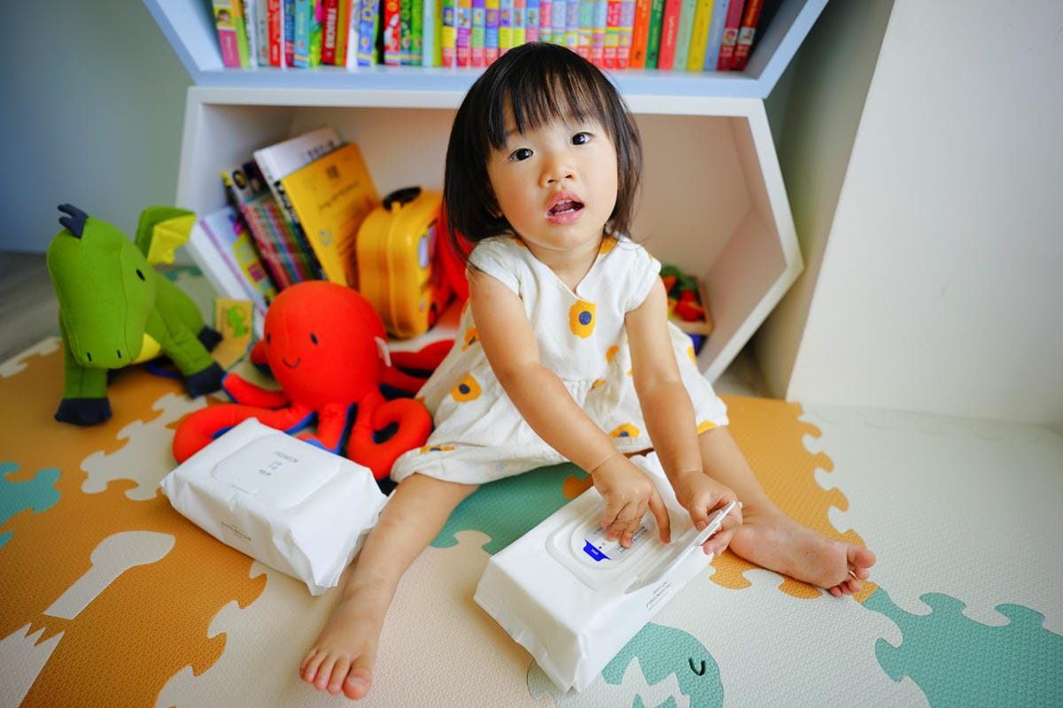 親子育兒｜寶寶用純水濕紙巾推薦！超厚超好用~ 安琪兒婦嬰百貨商品-韓國AGA 純白厚濕巾、天然抗菌洗衣精