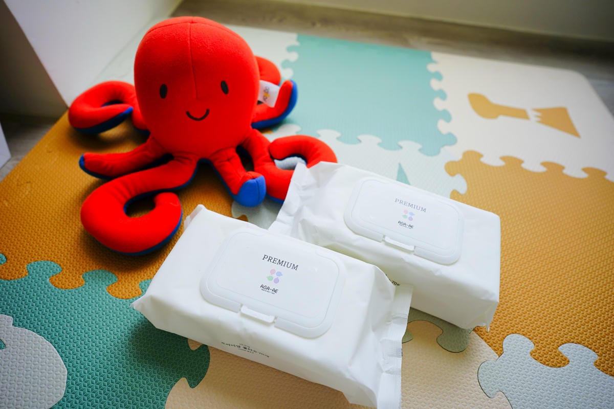 親子育兒｜寶寶用純水濕紙巾推薦！超厚超好用~ 安琪兒婦嬰百貨商品-韓國AGA 純白厚濕巾、天然抗菌洗衣精