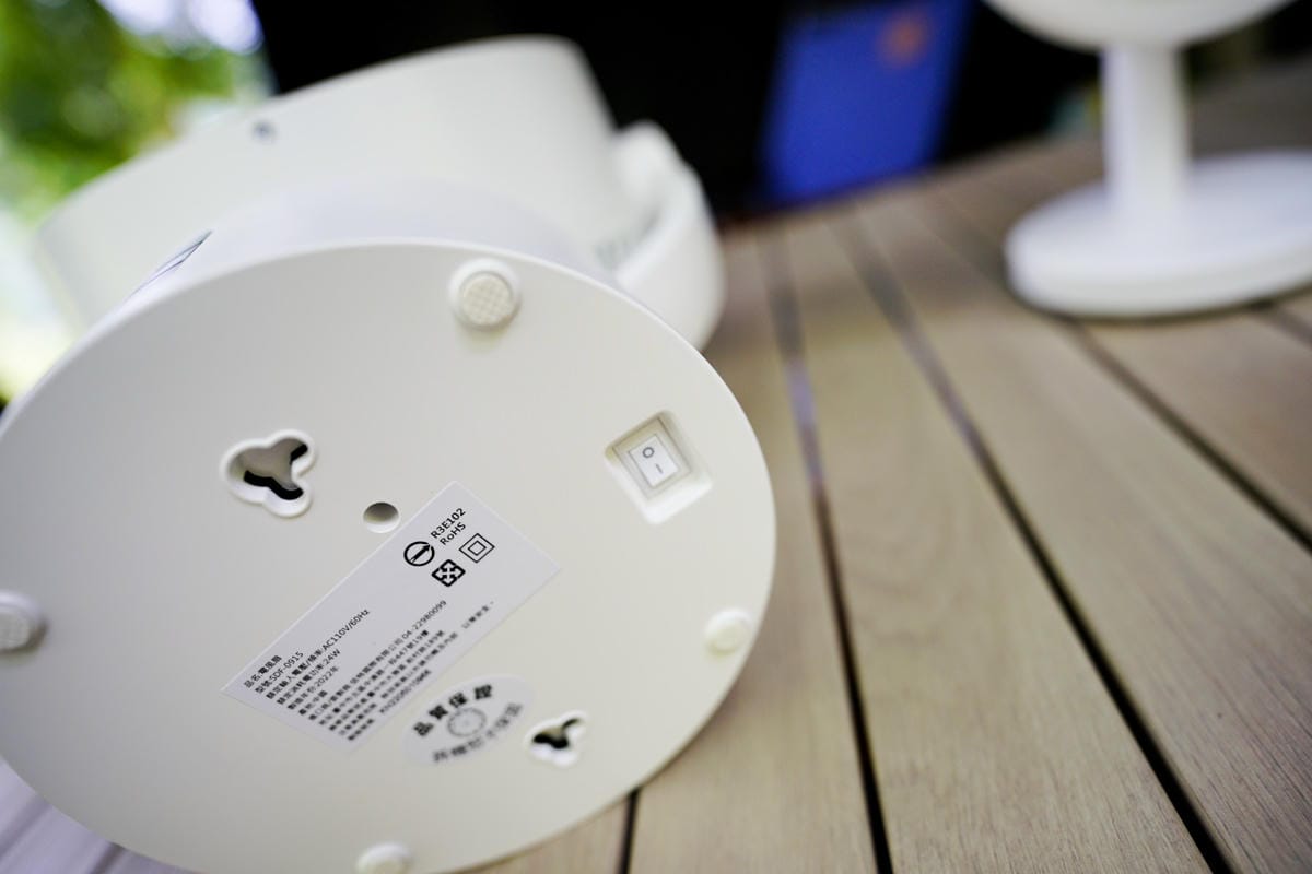 露營用品｜露營用無線充電式風扇推薦！SANSUI山水 攜帶型電扇（SDF-0915／SHF-M72） 夏天露營必備LED驅蚊照明DC風扇！