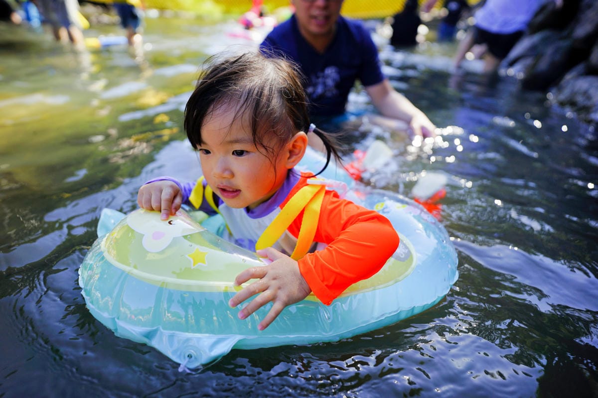 親子育兒｜嬰幼兒泳圈推薦！夏日玩水必備 卡樂米韓國Nai-B奈比嬰幼兒泳圈 幼兒趴式泳圈、兒童漂浮夾克