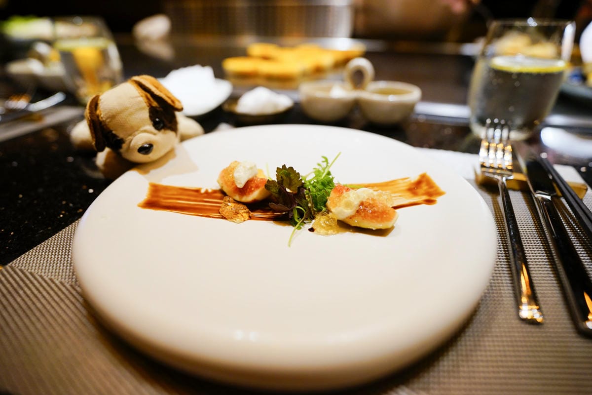 桃園食記｜中壢吾七鐵板燒 頂級日式無菜單鐵板料理，坐著做最新力作！慶生、紀念日大餐推薦餐廳~