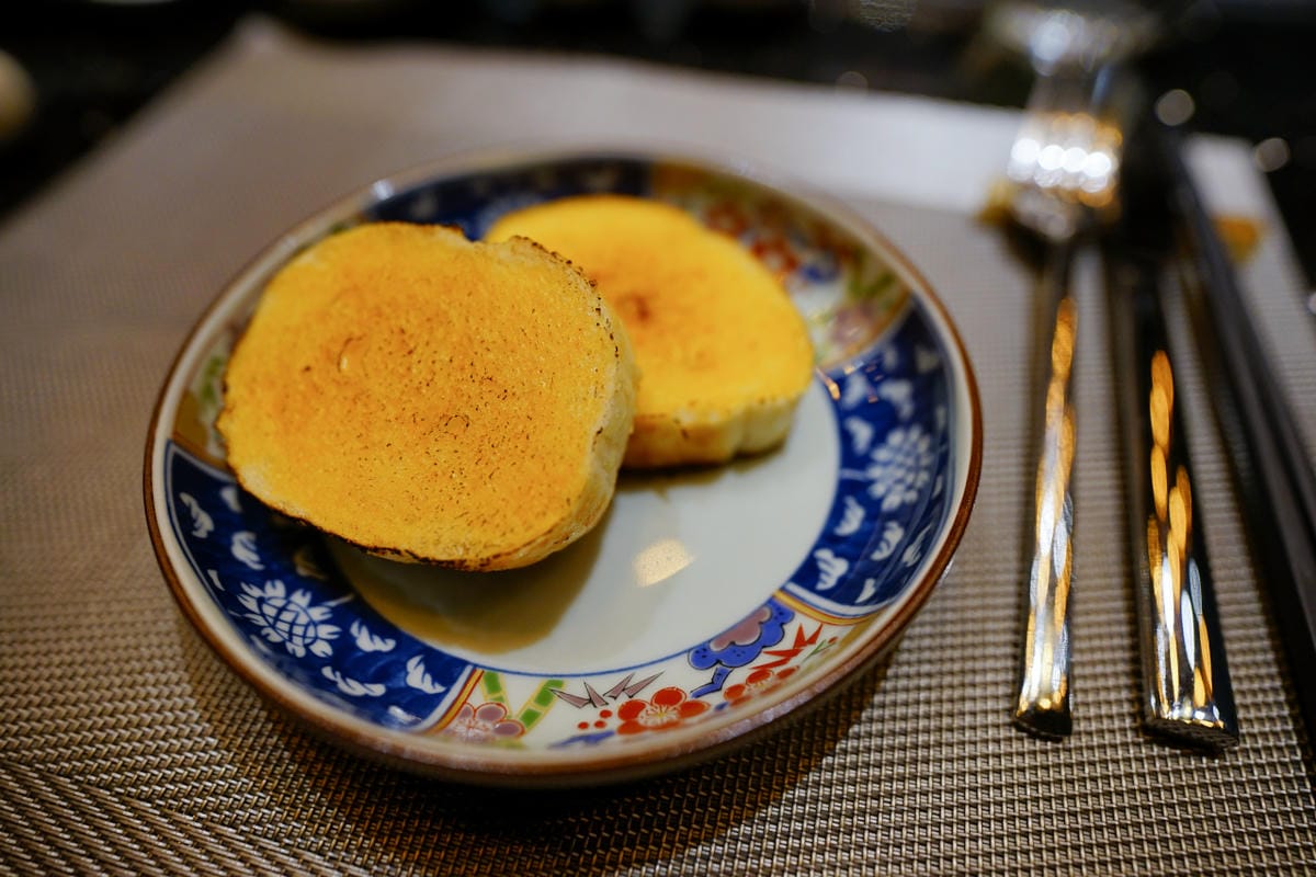 桃園食記｜中壢吾七鐵板燒 頂級日式無菜單鐵板料理，坐著做最新力作！慶生、紀念日大餐推薦餐廳~
