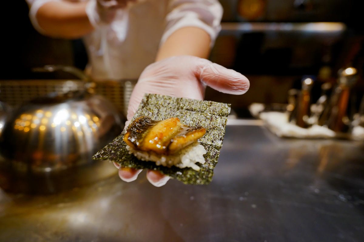 桃園食記｜中壢吾七鐵板燒 頂級日式無菜單鐵板料理，坐著做最新力作！慶生、紀念日大餐推薦餐廳~