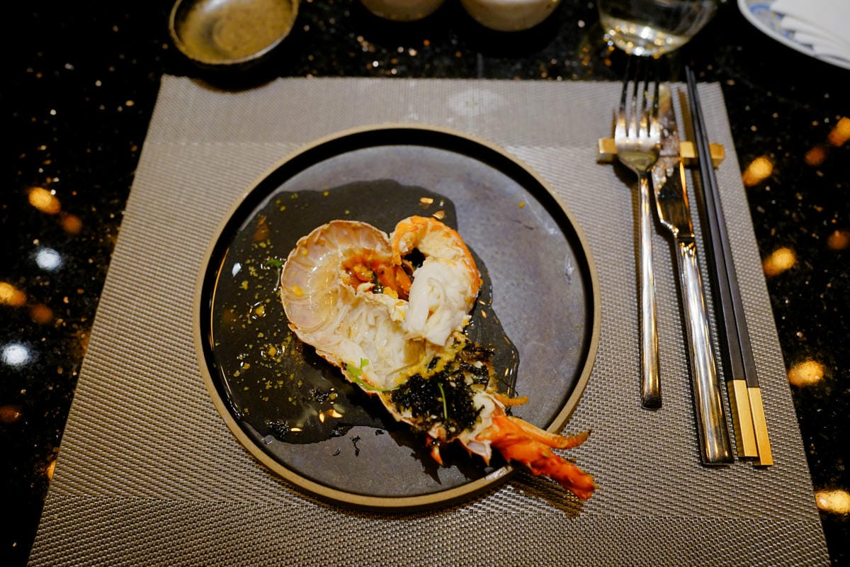 桃園食記｜中壢吾七鐵板燒 頂級日式無菜單鐵板料理，坐著做最新力作！慶生、紀念日大餐推薦餐廳~