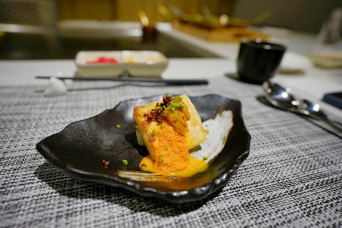 新北食記｜林口約會餐廳、慶生推薦！肉多多火鍋新品牌 明水然・樂（林口昕境店） 日本A5和牛、活龍蝦三吃 林口無菜單料理日式鐵板燒推薦！