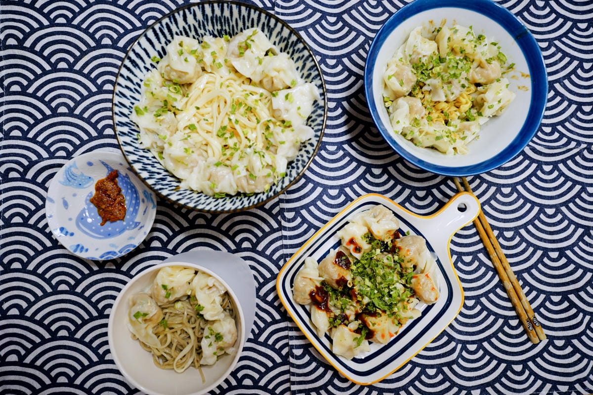 料理｜潘太優慕x煮廚 史丹利 鮮肉抄手 阿成鵝肉聯名雙醬抄手、麻醬抄手、花椒紅油抄手 在家也能輕鬆享用餛飩麵！