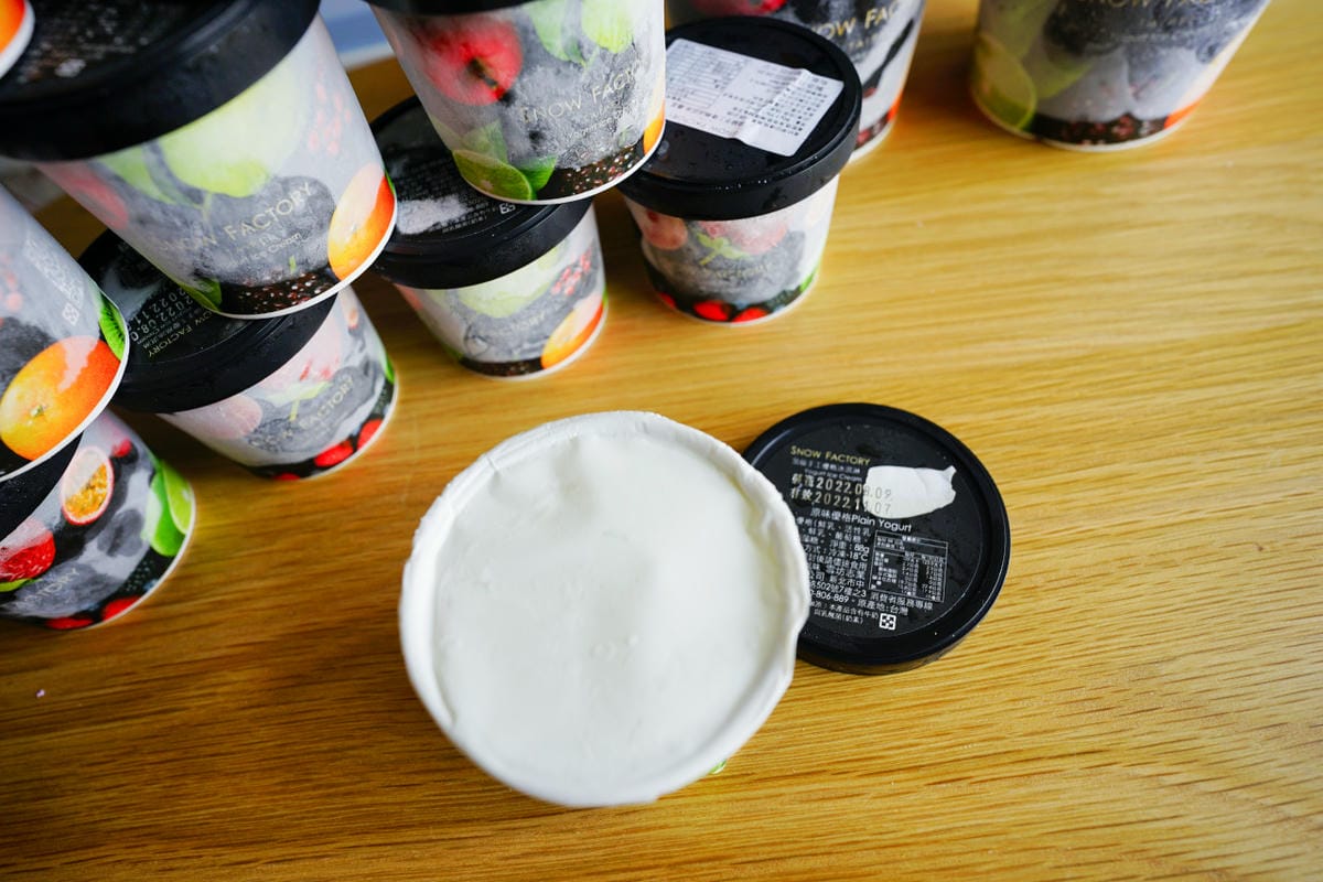 甜點｜Snow Factory雪坊精品優格 鮮果優格冰淇淋、純鮮乳無糖優格、優格飲、低糖法式手工果醬
