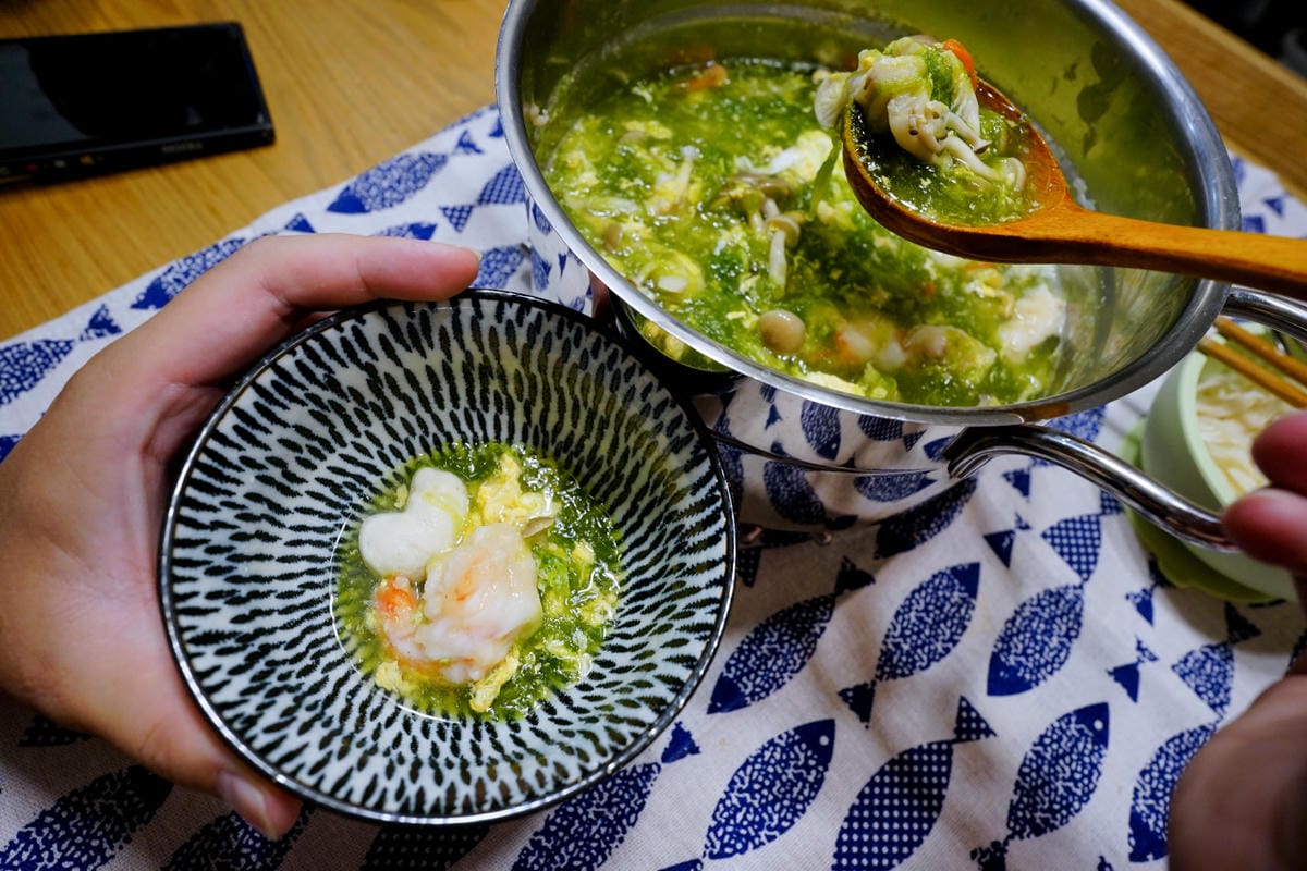 料理|澎湖信興名產 狗母麵線組 狗母魚丸、花枝蝦漿、冷凍海菜、手工麵線 - 第5張圖 料理|澎湖信興名產 狗母麵線組 狗母魚丸、花枝蝦漿、冷凍海菜、手工麵線