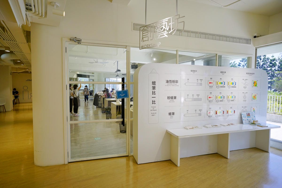 桃園景點｜桃園觀光工廠推薦！雄獅文具 想像力製造所 愛畫畫小朋友的天堂、親子DIY體驗 桃園親子旅遊景點、室內雨備景點推薦！