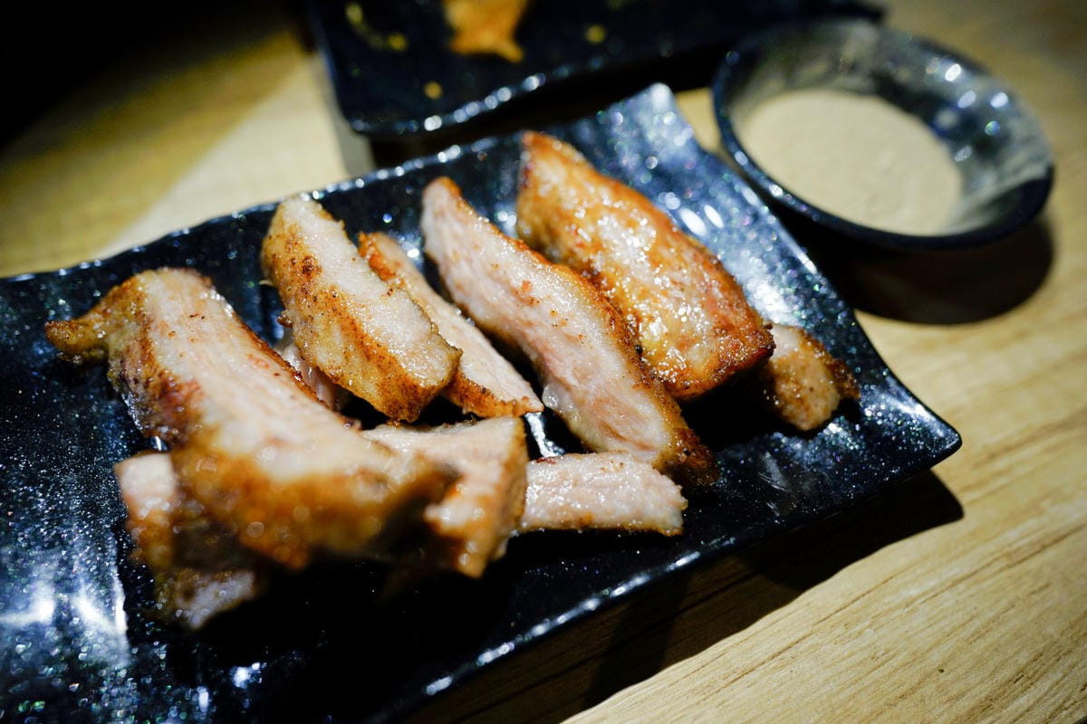 桃園食記｜桃園串燒推薦！虎烈串霸 桃園藝文特區宵夜美食，還有KTV歡唱包廂，聚餐小酌推薦！