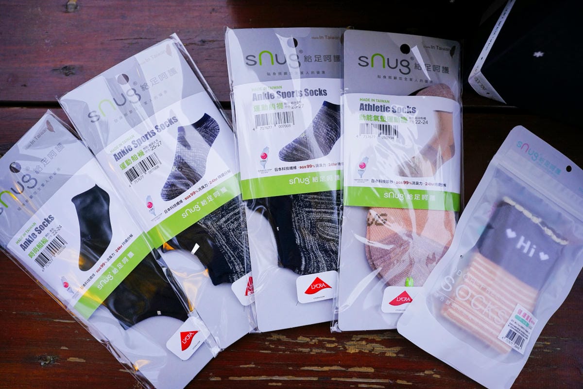 襪子｜純棉吸汗除臭襪子推薦！sNug健康除臭襪 給足呵護 新生兒襪、童襪、大人襪子通通有~
