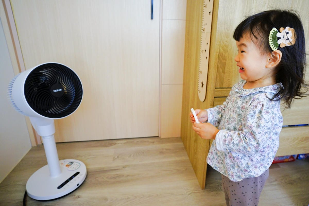 家電開箱｜禾聯家電 冷暖兩用循環扇 一機兩用電風扇推薦！冬天夏天皆適用 可遠端遙控、定時及3D擺頭功能
