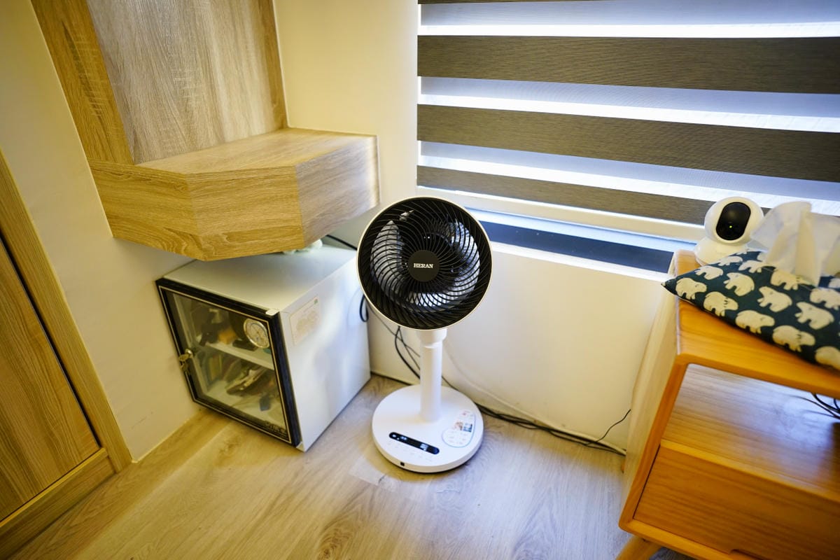 家電開箱｜禾聯家電 冷暖兩用循環扇 一機兩用電風扇推薦！冬天夏天皆適用 可遠端遙控、定時及3D擺頭功能