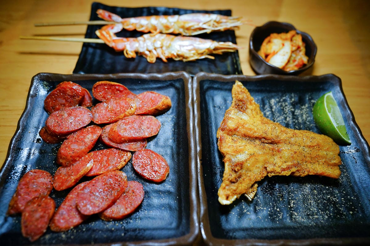 台北食記｜柒息地串燒居酒屋（長春店） 松江南京站美食推薦！下班後來個日式串燒配啤酒~