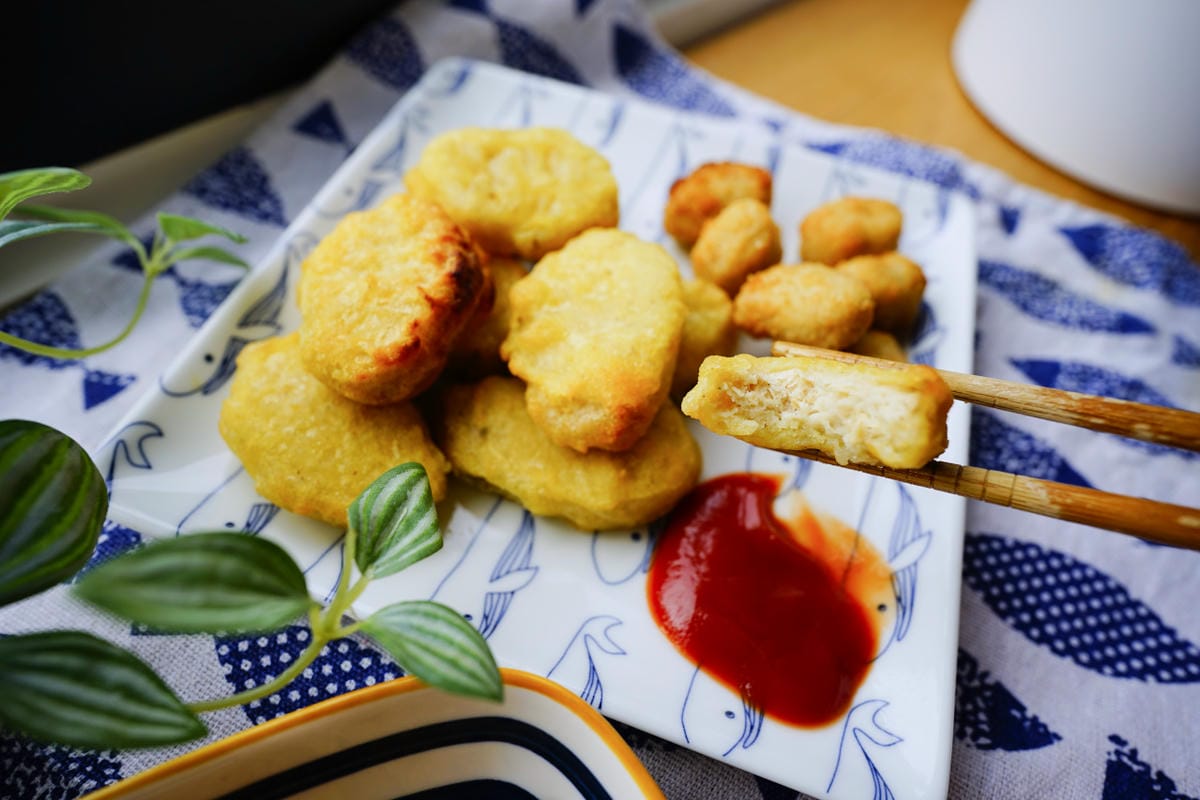 料理｜First Pride 植物肉G塊、G柳條、G米花（蔬食G塊、蔬食G柳條、蔬食G米花）蔬食炸物推薦！