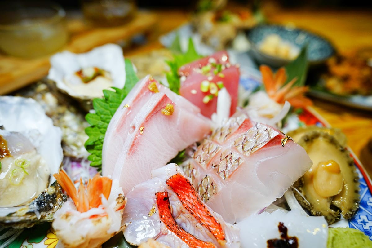 台北食記|台北日式無菜單料理推薦!微風建一食堂 豪華綜合刺身、一鍋二吃 奶油麵包蟹+海鮮雜炊 - 第21張圖 台北食記|台北日式無菜單料理推薦!微風建一食堂 豪華綜合刺身、一鍋二吃 奶油麵包蟹+海鮮雜炊