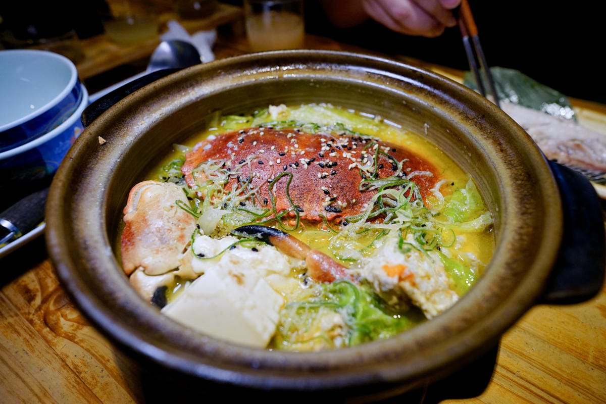 台北食記|台北日式無菜單料理推薦!微風建一食堂 豪華綜合刺身、一鍋二吃 奶油麵包蟹+海鮮雜炊 - 第25張圖 台北食記|台北日式無菜單料理推薦!微風建一食堂 豪華綜合刺身、一鍋二吃 奶油麵包蟹+海鮮雜炊