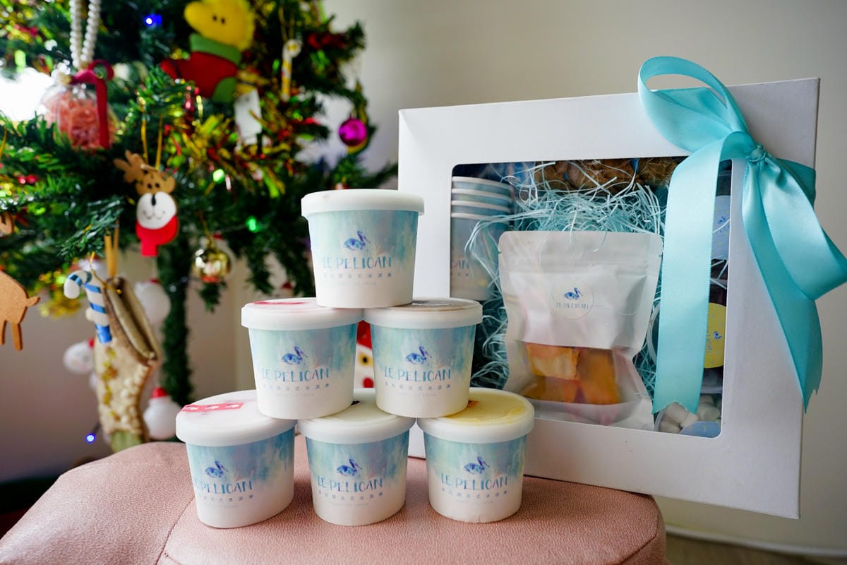 甜點｜冷凍宅配冰淇淋、雪酪推薦！高雄 貝力岡法式冰淇淋 派對必備！冰淇淋派對寶盒