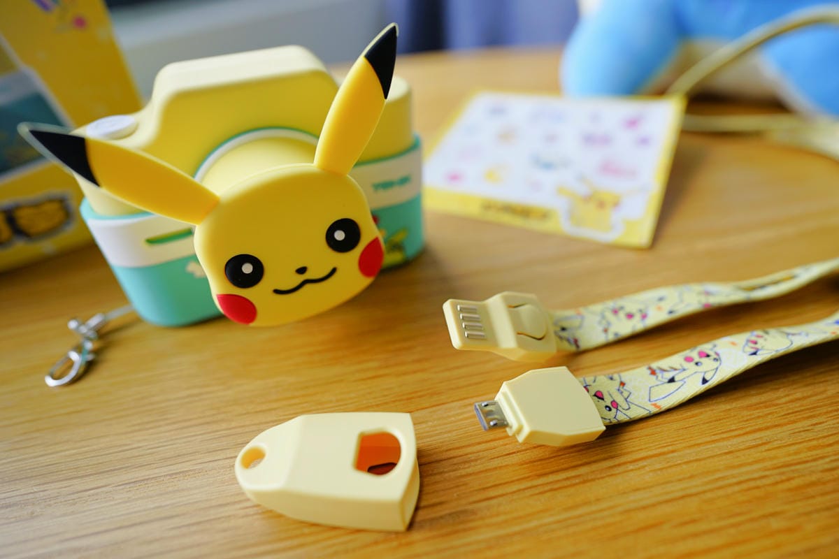 親子育兒｜3吋大螢幕觸控式兒童相機推薦！【YOMIX 優迷】寶可夢聯名款 Pokémon Wi-Fi兒童數位相機KC-1
