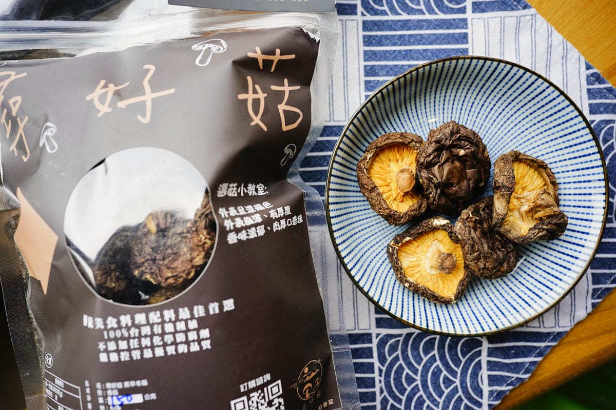料理｜尋好菇 黑早冬菇 乾香菇料理