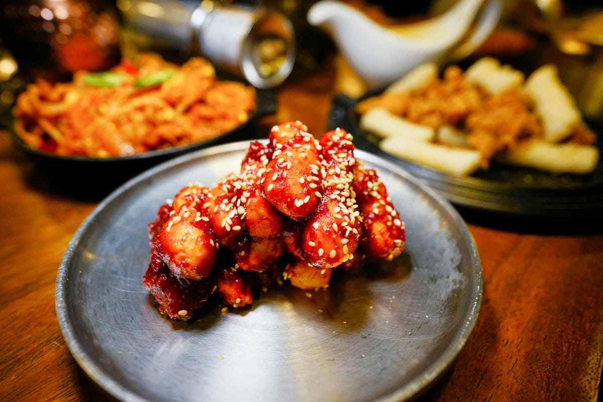 新北食記|最潮韓鍋 林口最強辛韓道-新韓式時尚鍋料理(林口昕境店) 道地部隊鍋、韓式魚板 - 第32張圖 新北食記|最潮韓鍋 林口最強辛韓道-新韓式時尚鍋料理(林口昕境店) 道地部隊鍋、韓式魚板