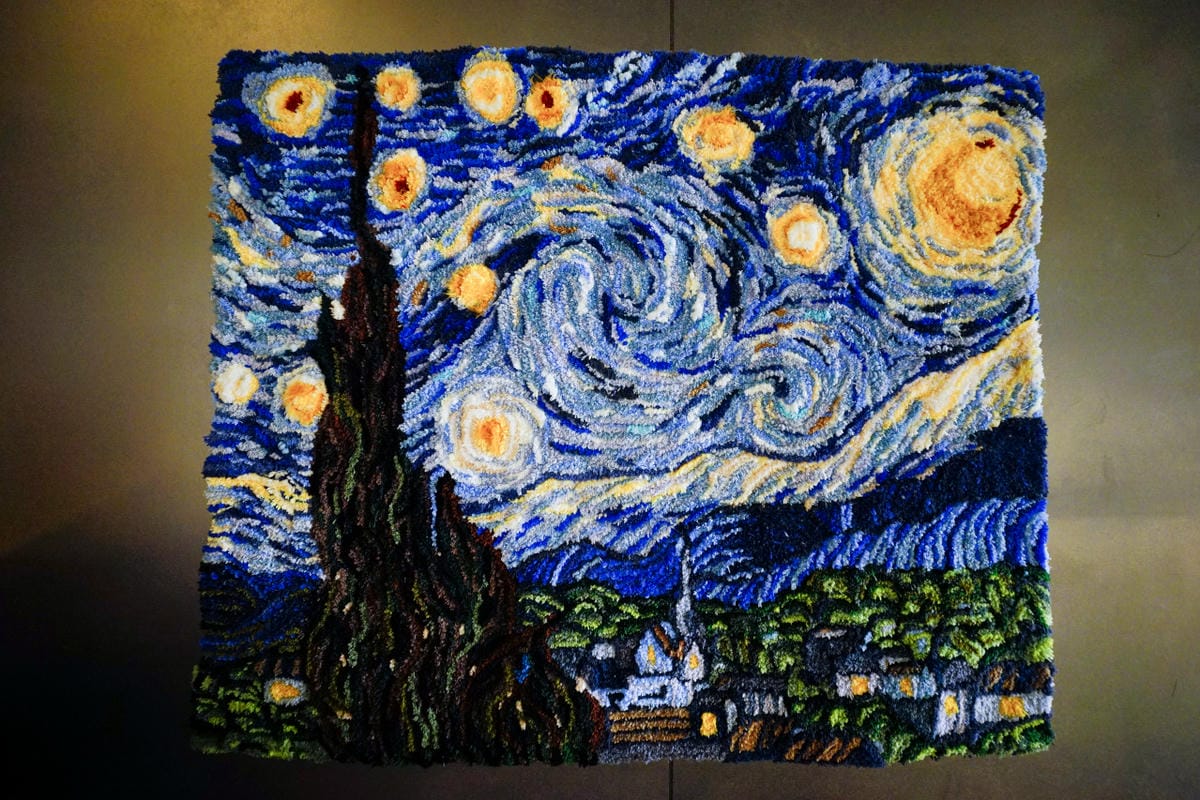 DIY課程｜桃園手作地毯課程推薦！Does Art 都是藝術 中壢Tufting手作地毯DIY體驗