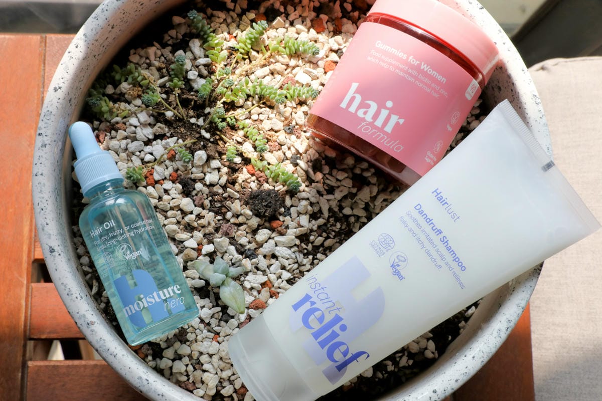 洗護髮用品｜女性護髮產品推薦！Hairlust 丹麥護髮品牌 天然有機認證，環境永續經營！