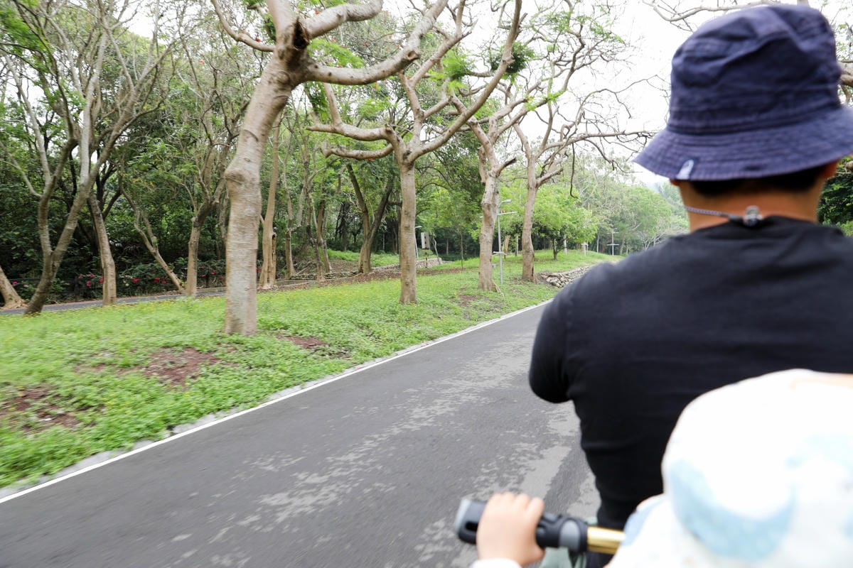 台中景點｜后里鐵馬道-隧道口租車中心，東豐自行車綠廊 爸媽輕鬆放電一日遊懶人包！超強續航力親子電動腳踏車，台中親子鐵馬遊推薦！