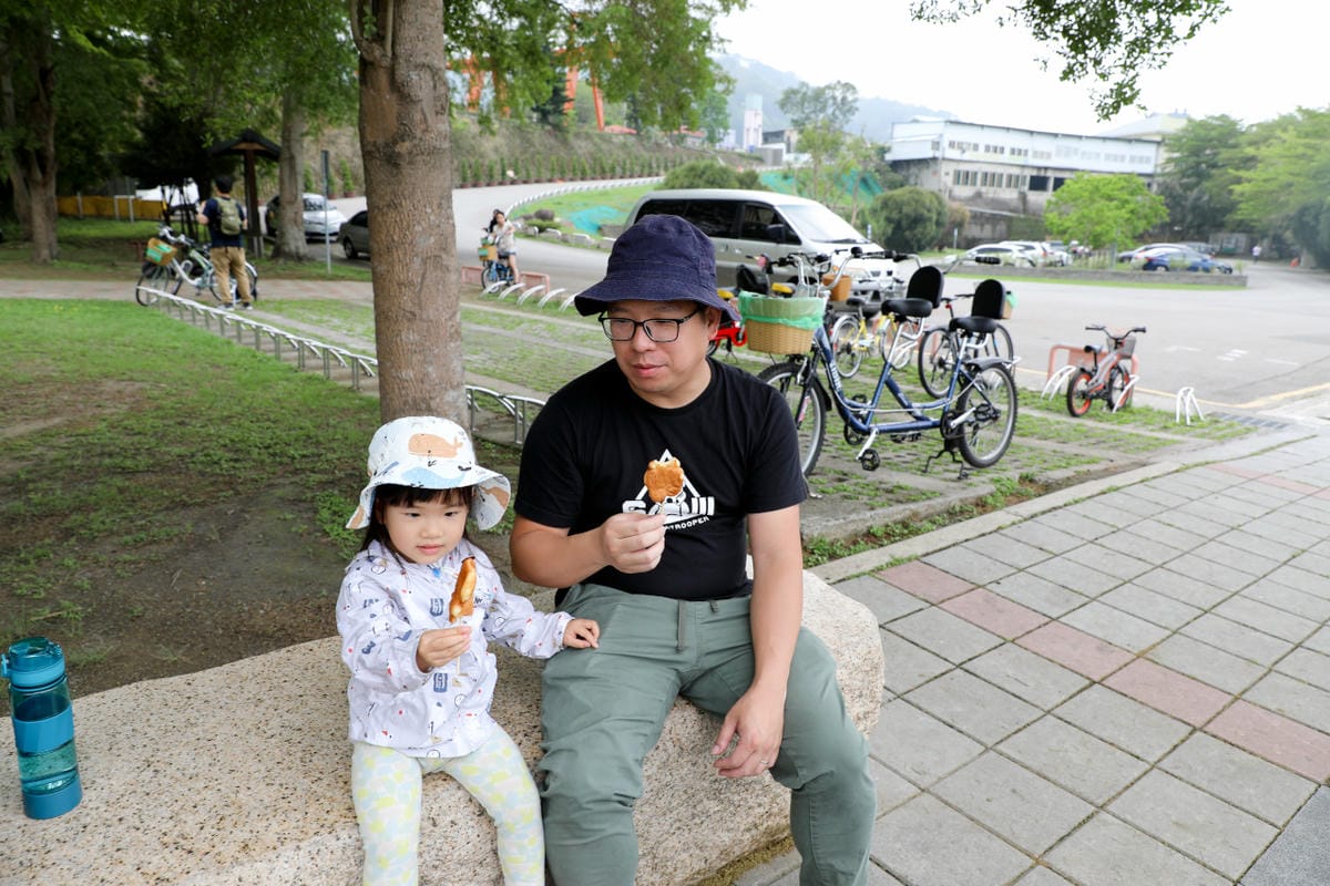 台中景點｜后里鐵馬道-隧道口租車中心，東豐自行車綠廊 爸媽輕鬆放電一日遊懶人包！超強續航力親子電動腳踏車，台中親子鐵馬遊推薦！